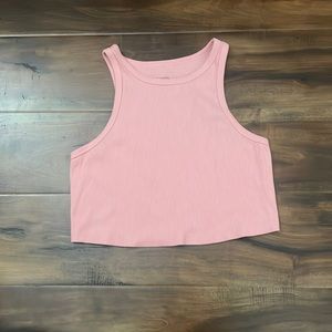 Pink Crop Top